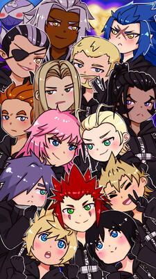 KH 20th Anniversary Zine Organization XIII Wallpaper